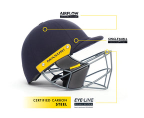 Premium Quality Masuri Cricket Helmet With Neck Guard